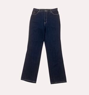 Vintage Gloria Vanderbilt Jeans High Rise Dark Wash Straight Leg 26 X 29 -